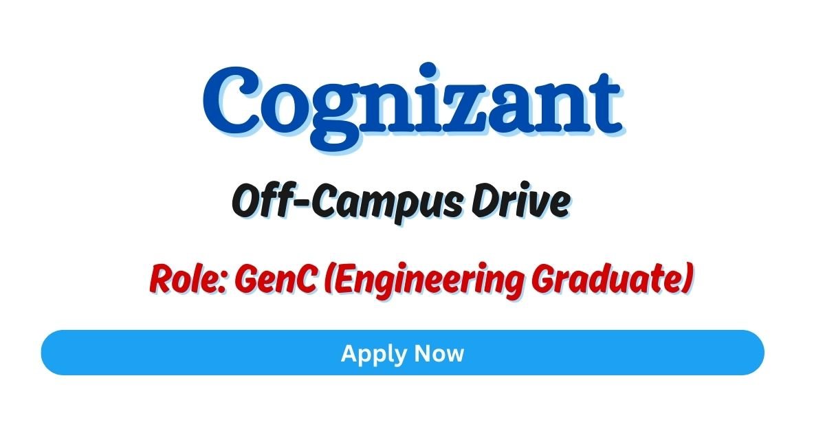 Cognizant Hiring 2026
